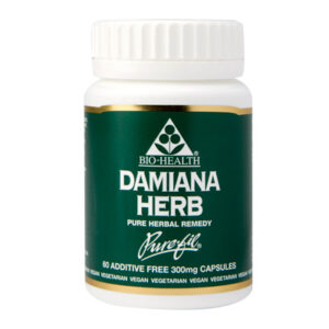 Damiana Herb Herbal Food Supplement Suitable for Vegetarians