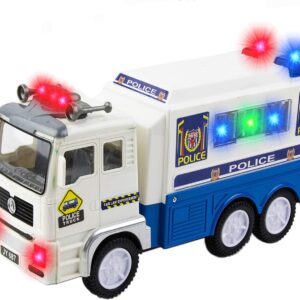 car truck & police